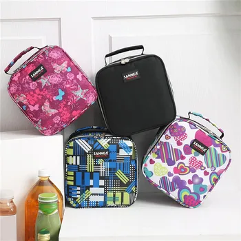 

Functional Insulated Lunch Box Thermal Cooler Picnic Lunch Bags icnic Zip Pack Waterproof Storage Handbag for Women MEN Gifts /C