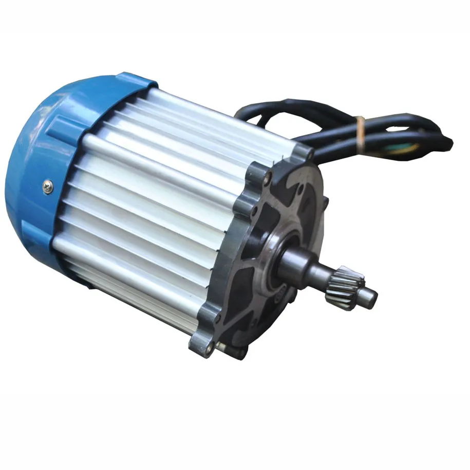 Мотор Электрический трехколесный дифференциальный мотор 1000 Вт 48 в высокой мощности медная катушка обмотка высокопрочный постоянный магнит