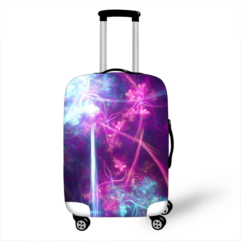 Креативный Чехол для багажа, защитный чехол, водонепроницаемый, утолщенный, эластичный, с принтом, чемодан, чехол, подходит для путешествий 18-32 дюймов, аксессуары