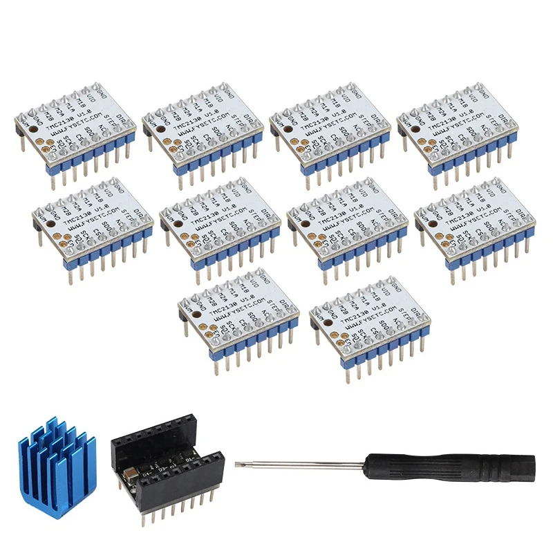 3d принтер аксессуары TMC2130 V1.0 шаговый двигатель драйвер ластик SPI с