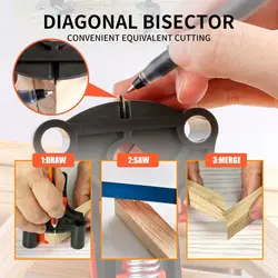 Support à angle droit de 90 degrés, outil à main de menuiserie 4 pièces/ensemble 