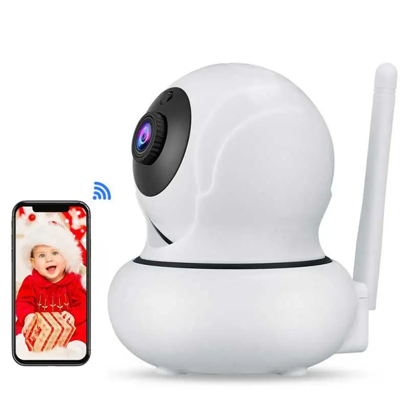 

1080P WiFi IP Camera Baby Monitor Smart 4x Zoom Rotation Automatic Tracking Indoor Security Surveillance Wireless Network Camera