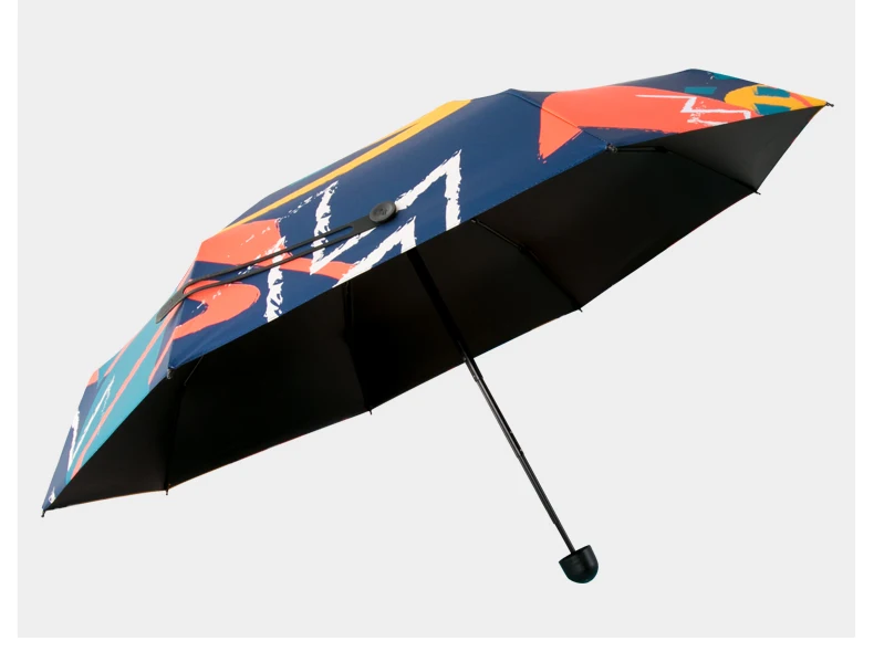 Новое поступление, мини-зонтик, детский ветрозащитный цветной карманный зонтик, дождевик для женщин, анти-УФ, защита от солнца, Защитный зонтик, 6 K, маленькие Зонты