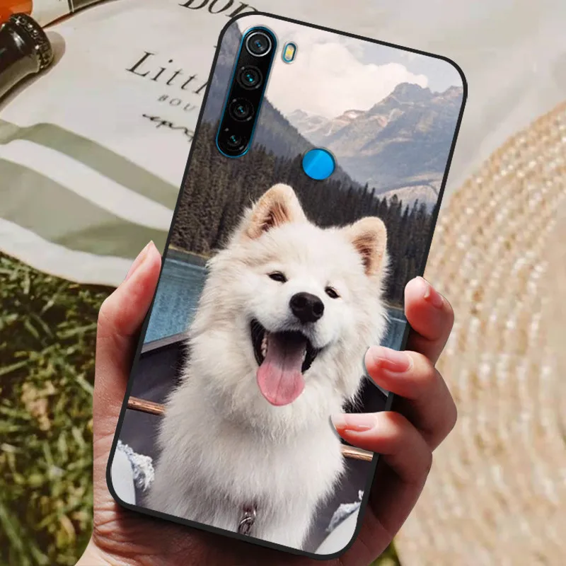 For Xiaomi Redmi Note 8 2021 / 8T Back Cover Silicone Phone Case For Redmi Note 8T Note8T 8 T Funda Note8 Pro Coque Bumper Shell wallet cases Cases & Covers