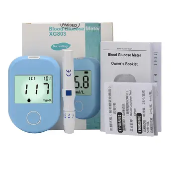 

Safe-Accu Blood Glucose Meter Glucometer Kit Diabetes Tester 50/100 Test Strips Lancets Medical Blood Sugar Meter