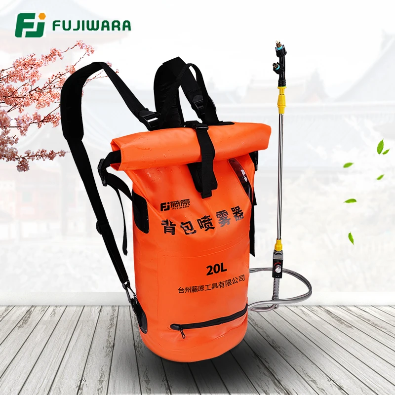 FUJIWARA Electric Sprayer Spray Gun 20L Backpack Agricultural High-power Pesticide Machine Rechargeable Lithium Polymer Battery