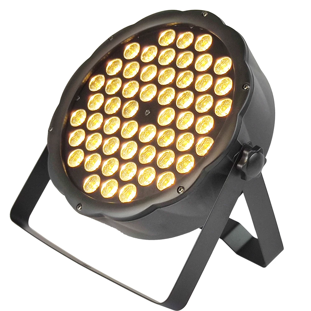 54 Вт светодиодный теплый белый светильник Par DMX512 подсветсветильник|Эффект
