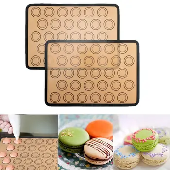 

Silicone Non-stick Baking Mat Set High Temperature Resistant Silicone Fiberglass Oven Mat Baking Macaron Mat Kitchen Bakeware J