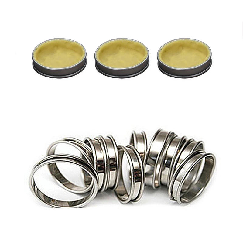 4/6/8pcs Mini Tart Ring Stainless Steel Tartlet Mold Circle 3 Hb054fd3d04ba4ed5b509e95a5f2ad435n