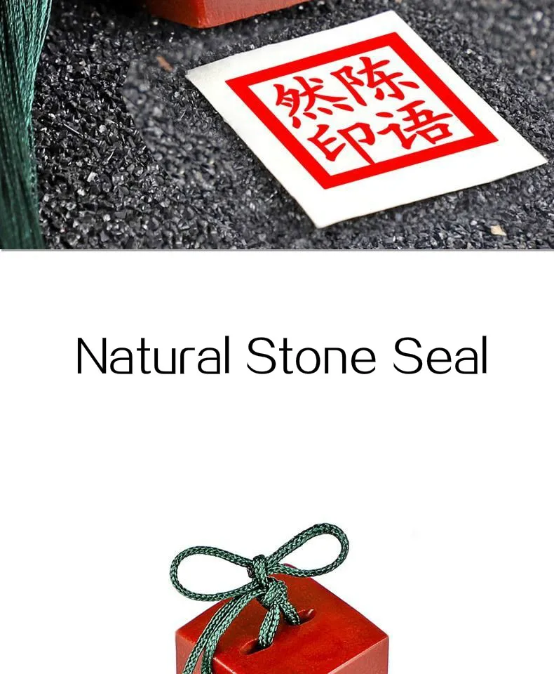 Selo de pedra chinês para caligrafia pintura,