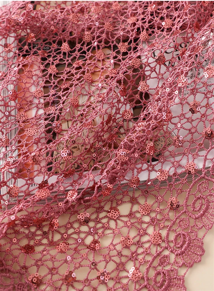 Cheongsam шали женские кружевные выдолбленные шали с вышивкой из пайеток и шарф Универсальные женские вечерние Свадебные Шали Палантин