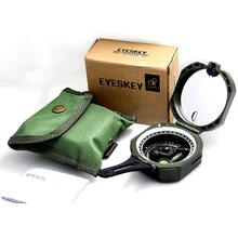 Геологическое портативное оборудование Карманный легкий аварийный Открытый водонепроницаемый походный светящийся военный указатель для выживания