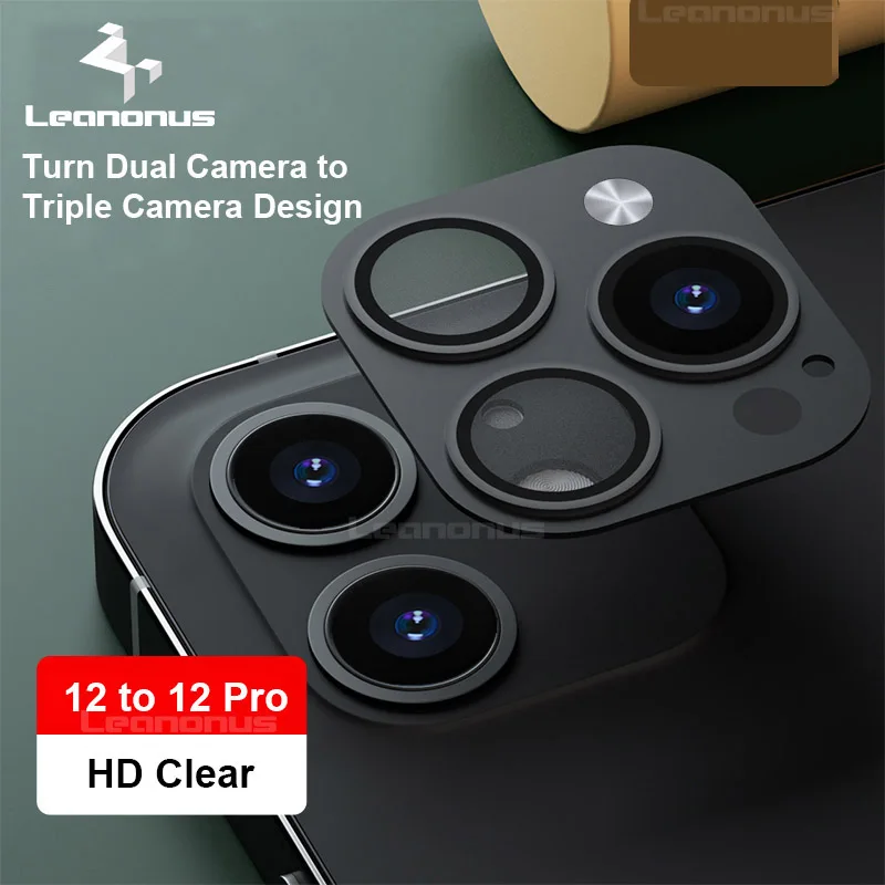 Metal Lens Cover For iPhone 12 XS MAX to i12 Pro Camera Film for Apple 11 X Tempered Glass Protector | Мобильные телефоны и