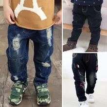 Стиль; детская одежда для мальчиков; Сезон Зима; модные ковбойские брюки с начесом и плотным ворсом; маленькие и средние