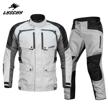 

Waterproof Winter Warm Motorcycle Jacket Pants Body Armor Protective Jacket Motocross Off-Road Racing Jacket Motorbike Clothing