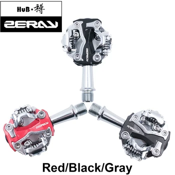 

ZERAY ZP-108S 3 Colors Aluminum Mountain Bike Pedals Compatible with SPD system with Cleats Self-locking bearings MTB Accessory