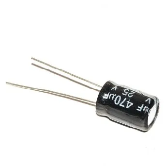 

100pcs/lot 470UF 25V 8*12MM 470uf new original