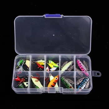 

27pcs Ice Fishing Jigs Hooks Fishing Lures with Treble Hooks