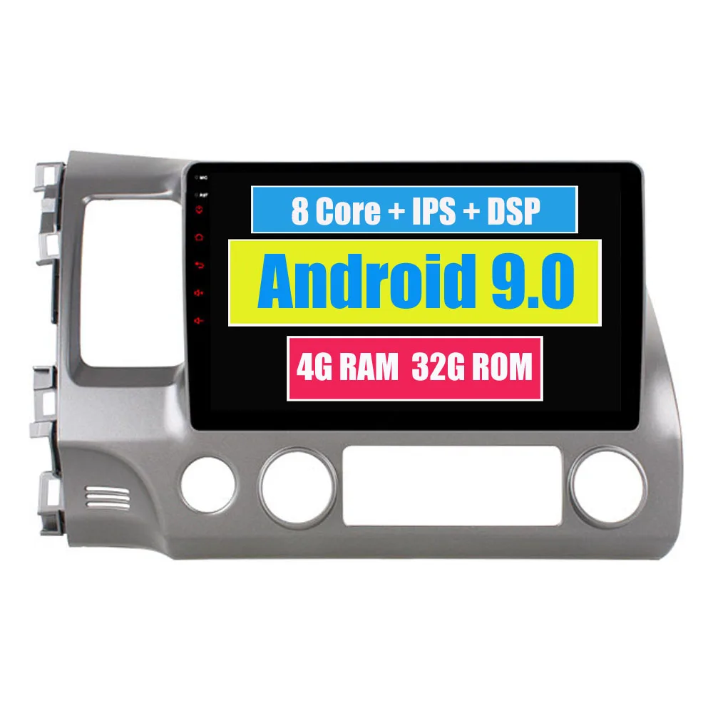 Автомобильный мультимедийный плеер для Honda Civic 2006 - 2011 Android сенсорный экран радио