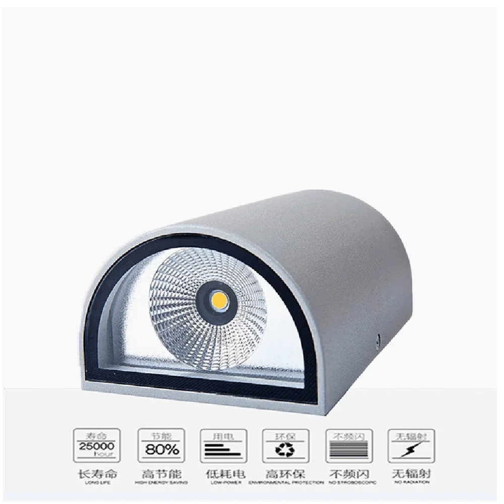 Outdoor Wall Light 2 Head Outside Up Down Sconce For House Patio Porch Garage Gate Balcony Yard Waterproof wall light