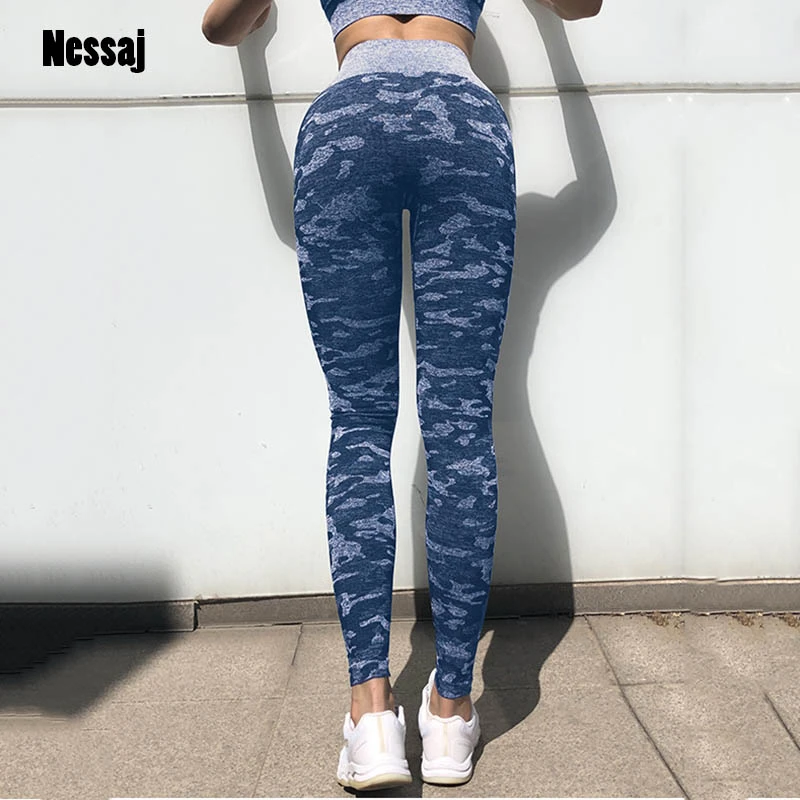 high waisted camo jeggings