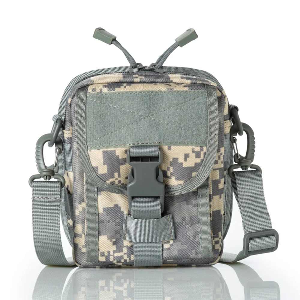 1050D Mili-tary Molle спортивная водонепроницаемая нейлоновая сумка хозяйственная поясная сумка слинг сумки на плечо походная дорожная уличная сумка - Цвет: ACU Camouflage