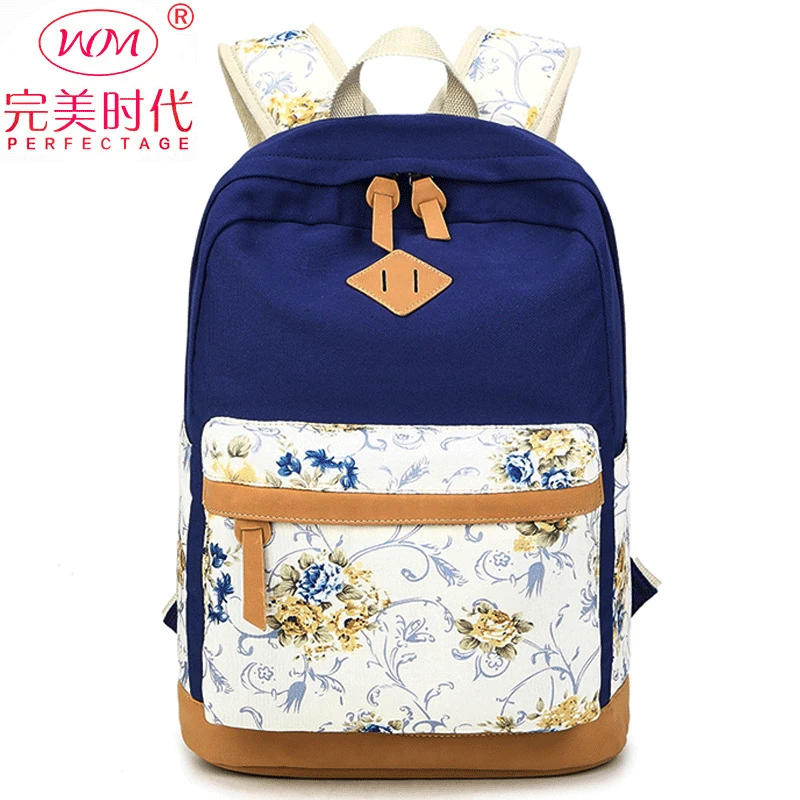 Поколение жира стиль с принтом рюкзак женская Средняя школа студентов холщовая школьная сумка для путешествий на открытом воздухе Женская Повседневная ба