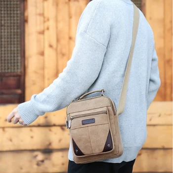 

2020 men's travel bags cool Canvas bag fashion men messenger bags high quality brand bolsa feminina shoulder bags