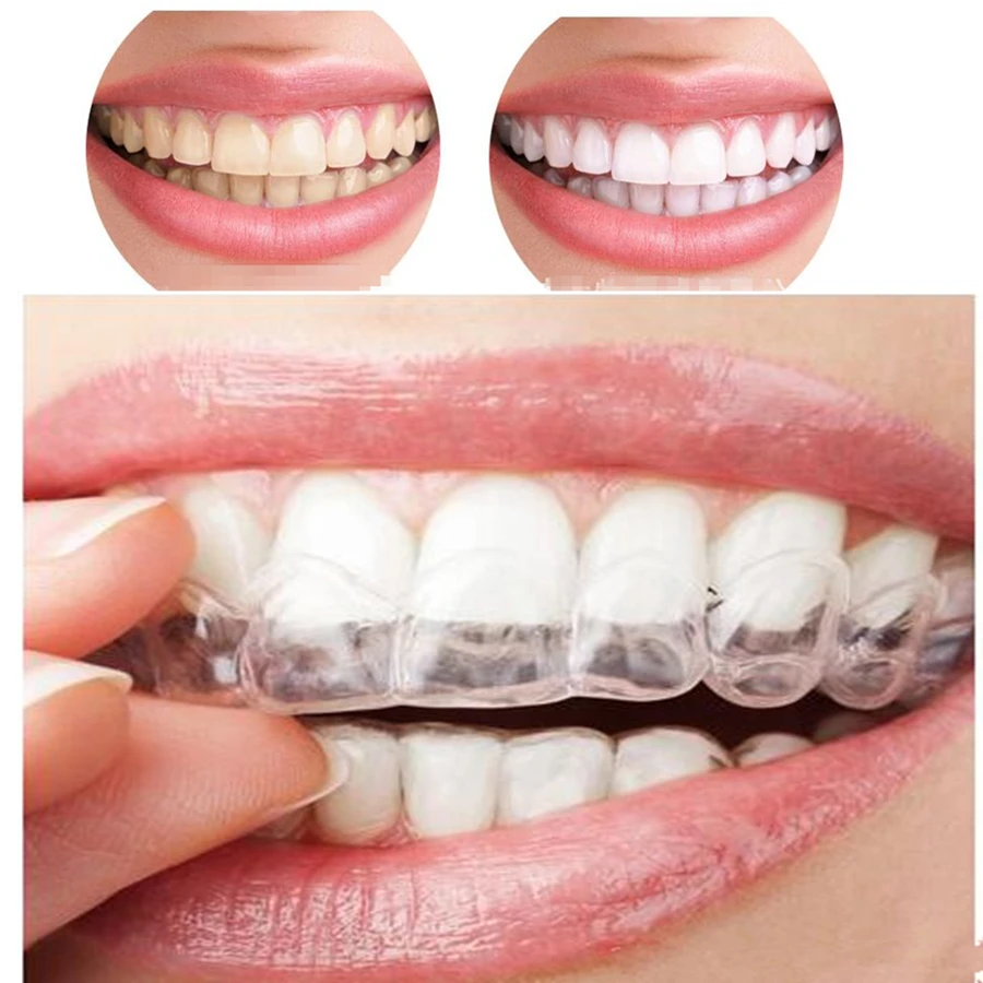 tweede Vergemakkelijken pot 4pcs EVA Thermoforming Dental Oral Hygiene Teeth Whitening Trays Bleaching  Tooth Whitener Mouth Guard Care Tanden Bleken|Teeth Whitening| - AliExpress