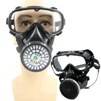 

NEW Emergency Survival Safety Respiratory Gas Face Goggles Dual Protection