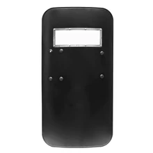 Preto handheld computador plástico tático anti-motim escudo auto proteção de segurança anti-motim escudo auto defesa ferramenta proteger