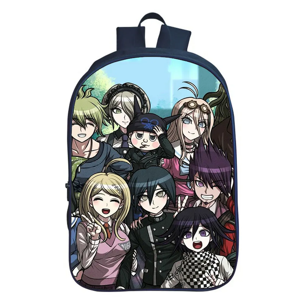 Anime Danganronpa Backpacks Men Women Bags monokuma School Bag Bear Pattern Student Teenagers School travel Laptop Bag Mochilas