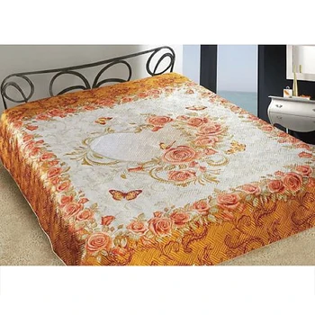 

Bedspread 3D Marianna Euro Machaon, 200x220 cm, artificial silk, p / e100%