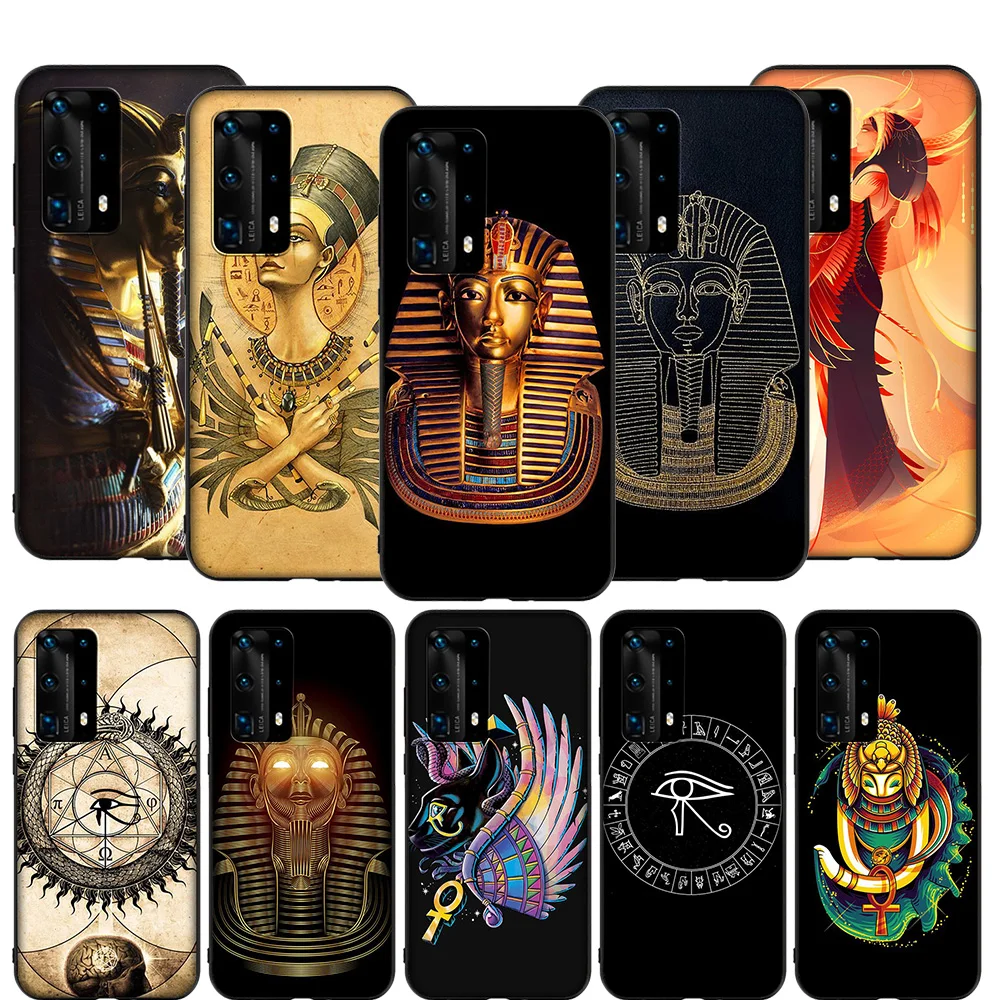 Чехол для Honor Note 6A 7A 7C 7X 8 8A 8C 8X 9 9A 9X 10X 20 20S 30 Y6P Lite Pro T59 Egypt Nefertiti Anubis|Бамперы| |