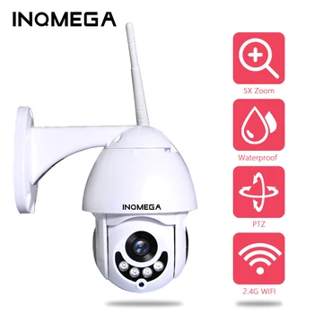 

WIFI Camera PTZ Speed Dome Camera IP Camera 1080P Outdoor 5X Zoom Lens Wireless Camera 2MP IR Home Surveilance