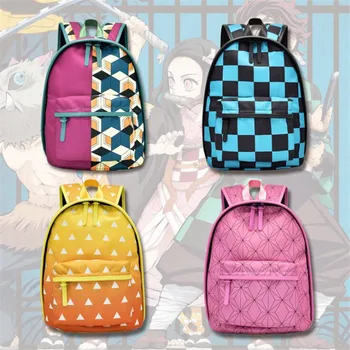 

Comicon Anime Demon Slayer Backpack Kimetsu no Yaiba Cosplay Shoulder Bag Men Women Fashion Knapsack