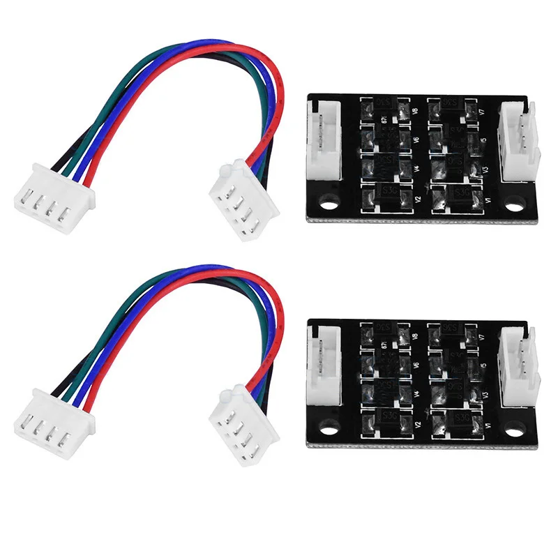 

High Quality 2 Pcs Smoothers Filter For Stepper Driver Motor 3D Printer Part For Creality Ender 3 Ender 5 CR10 CR-10