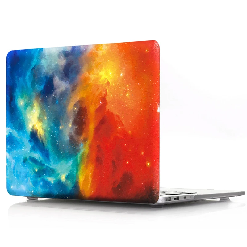 Ноутбук Жёсткие Чехлы для Apple MacBook Air 11 13 15 дюймов Pro retina небом и звездами из винила