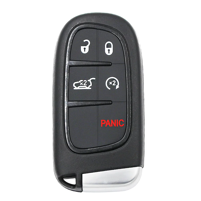 5 кнопок умный дистанционный брелок для Jeep Cherokee ram 433MHz 7953M 4A чип FCC: GQ4-54T