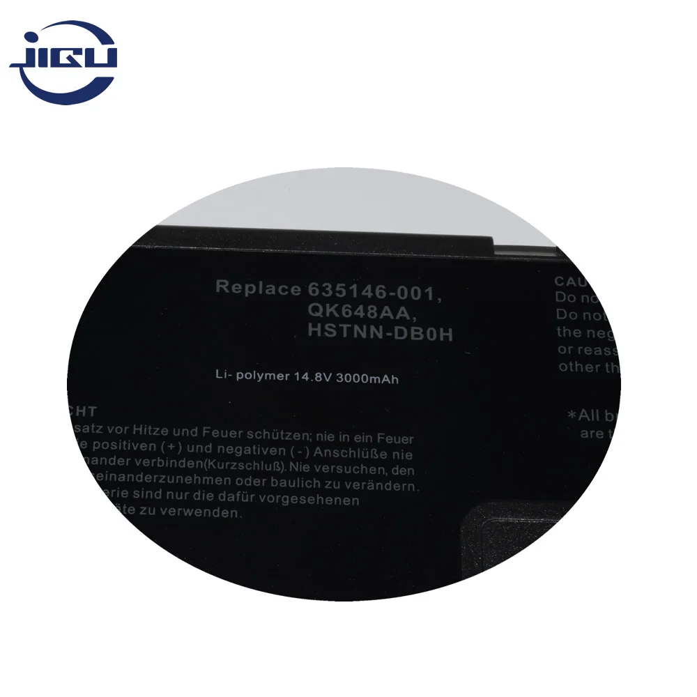 JIGU 14,8 V Аккумулятор для ноутбука hp ProBook 5330m 635146-001 FN04 HSTNN-DB0 HQK648AA 3000mAh