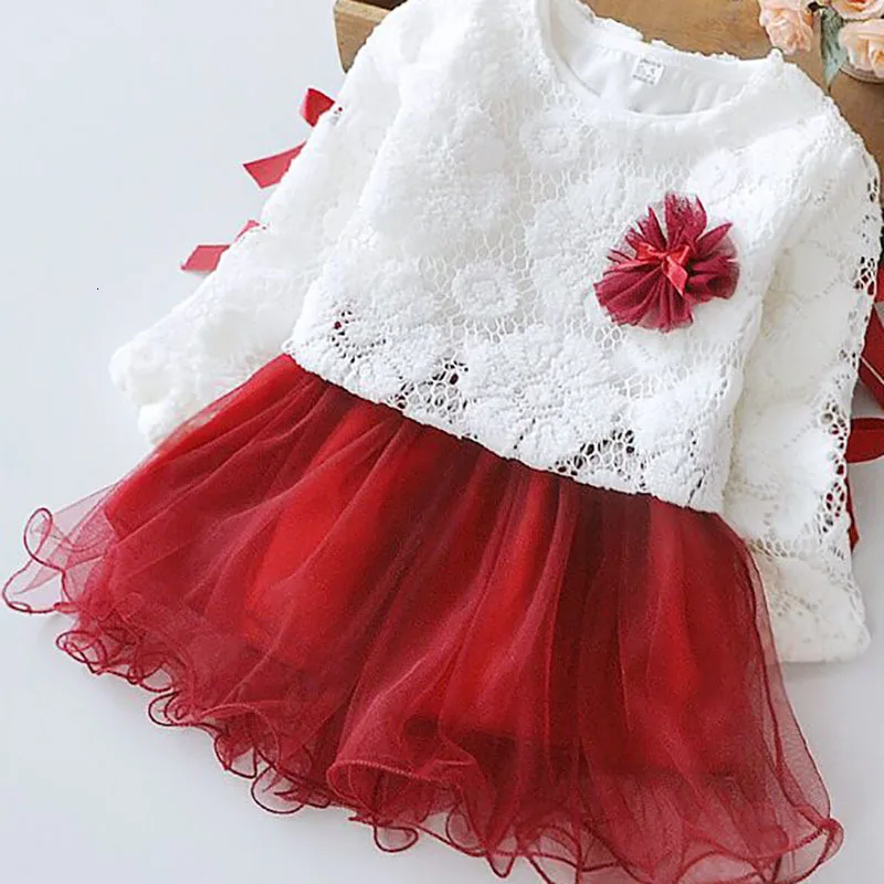 Infant Baby Girls Dress 2019 New Spring and Autumn Children's Long-sleeved Mesh Kids for | Детская одежда и обувь
