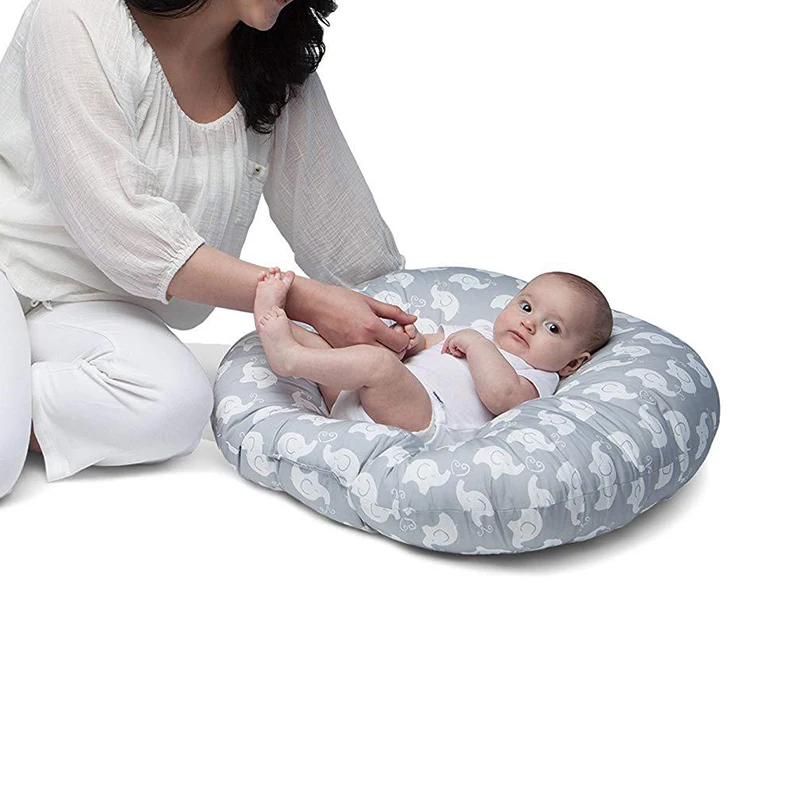 Переносная детская колыбель для новорожденных, Съемный Детский коврик для кровати, утолщенная детская кроватка для кормления, многофункциональная кроватка YBD016