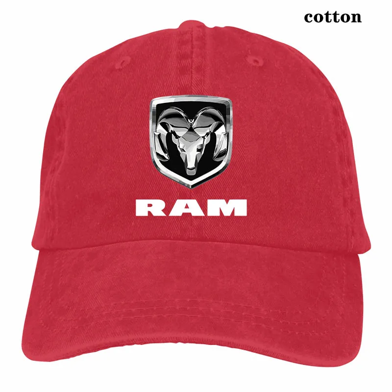 Бейсбольная кепка с логотипом ram Dodge truck для мужчин и женщин, Кепка-Дальнобойщик, модная Регулируемая Кепка - Цвет: 3-Red