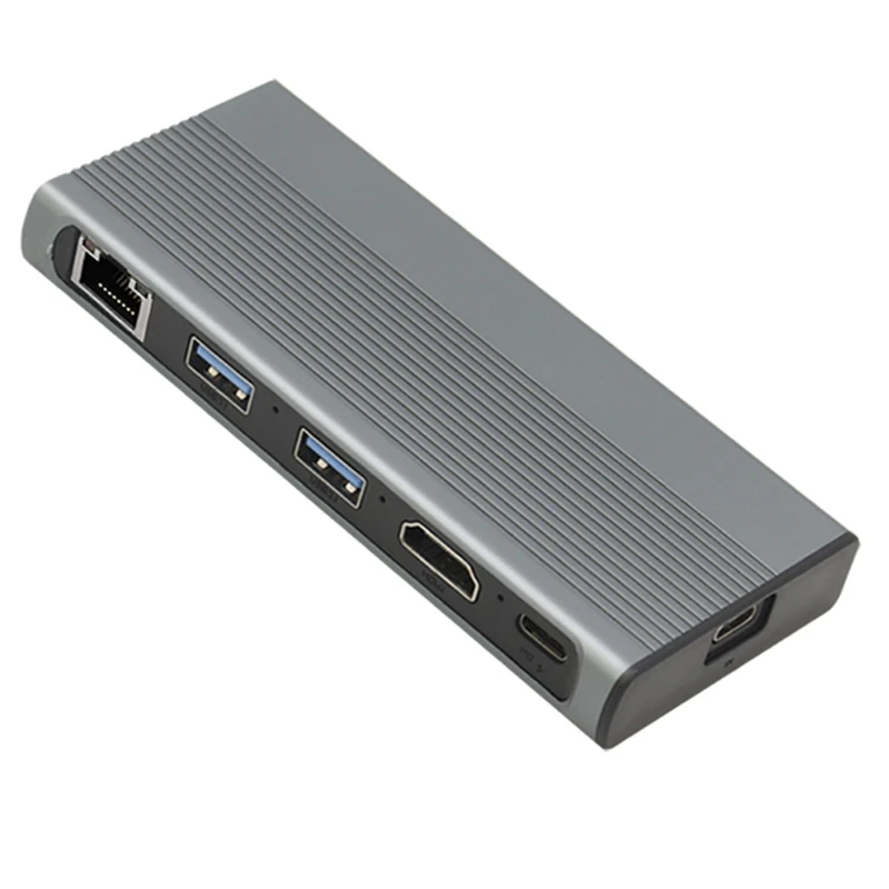 USB-C hub with M.2 Hard Drive Box for MacBook Pro Type-C SSD Chassis USB 3.1 PD 4K HDMI NVMe / SATA Dual Protocol | Компьютеры и офис