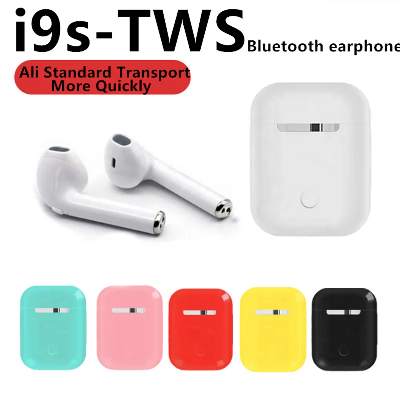 I9s tws Bluetooth наушники 5 0 беспроводные спортивные свободные руки 3D стерео объемный