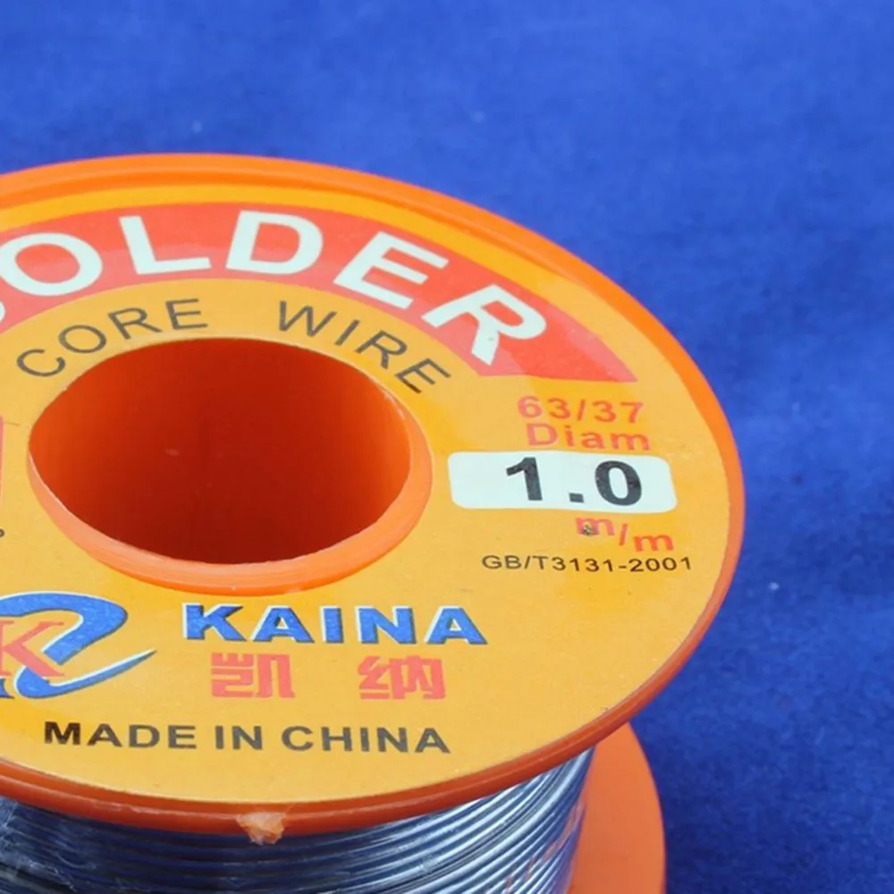 Free Shipping Excellent top quality 45FT Tin Lead Line Rosin Core Flux Solder Soldering Welding Iron Wire Reel Hot Selling