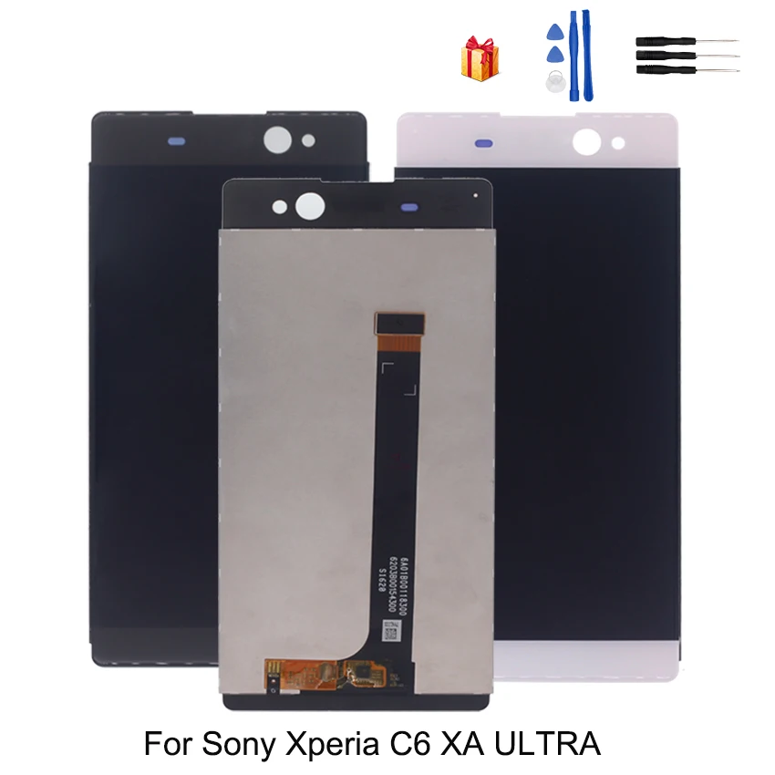 

For SONY Xperia C6 XA Ultra LCD Display + Touch Screen Digitizer Assembly For SONY Xperia C6 XA Ultra F3211 F321 LCD Replacement