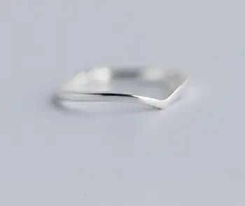 

925-Sterling-Silver Real. Arch Ring jewelry adjustable GTLJ1219