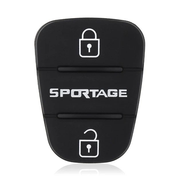 3 Buttons Remote Car Key Shell Fob Rubber Pad for Hyundai Solaris Accent Tucson l10 l20 l30 IX35 Kia K2 K5 Rio Ceed Key Case Style 10