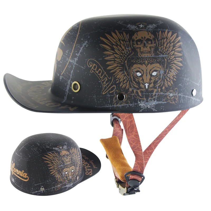 Retro Motorcycle Helmet New Arrival Men 